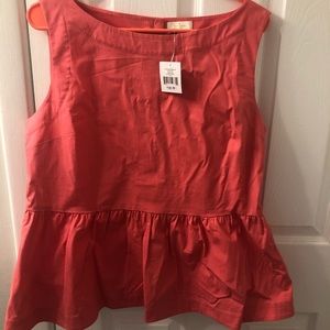 Kate Spade Peplum top